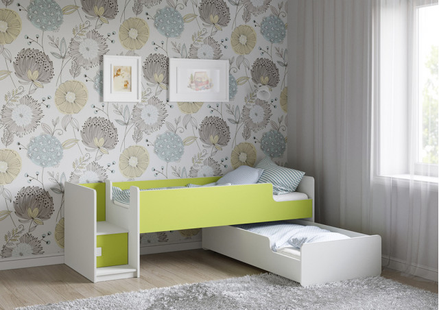 Детская выкатная кровать Легенда К302.41 в Железногорске